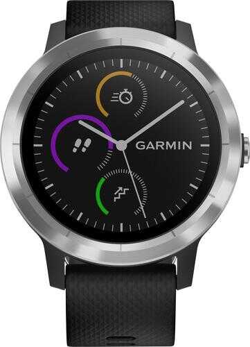 Rent to own Garmin - vívoactive 3 Smartwatch - Stainless steel