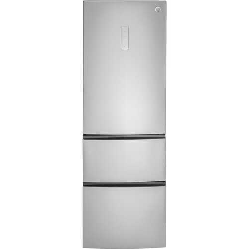 Rent to own GE - 11.7 Cu. Ft. Bottom-Freezer Counter-Depth Refrigerator - Stainless steel