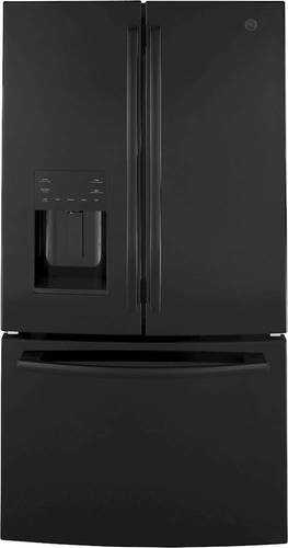 Lease to Own GE French Door Refrigerator IN High-Gloss Black