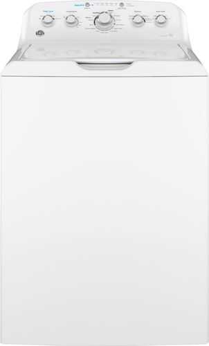 Rent to own GE - 4.5 Cu. Ft. Top Load Washer with Precise Fill - White On White