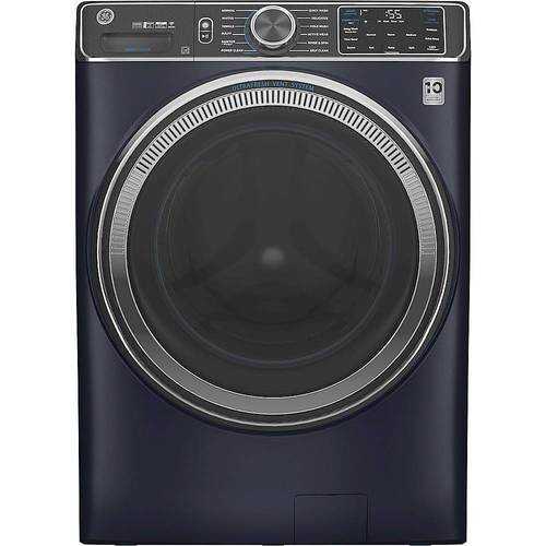 Rent to own GE - 5.0 Cu. Ft. High-Efficiency Front Load Washer with UltraFresh Vent System - Sapphire Blue