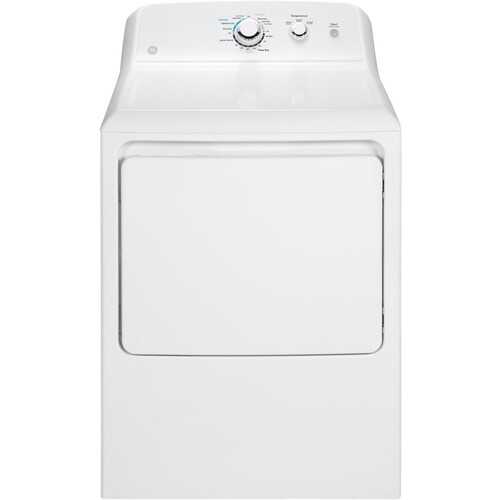 Rent to own GE - 7.2 Cu. Ft. Gas Dryer - White