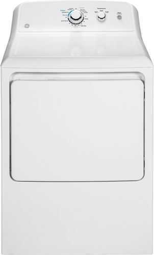 GE - 7.2 Cu. Ft. Electric Dryer - White