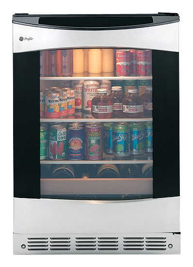Rent to own GE Profile - 150-Can 12-Bottle Beverage Center - Stainless (with black case)
