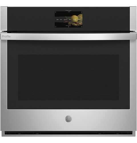 Rent to own GE - Profile Series 30" Smart Built-In Single Electric Convection Wall Oven with Air Fry & Precision Cooking - Stainless steel