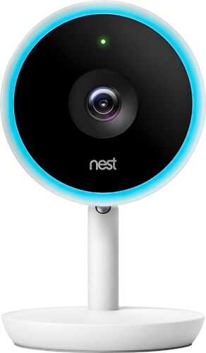Rent to own Google - Nest Cam IQ Indoor Full HD Wi-Fi Home Security Camera - White