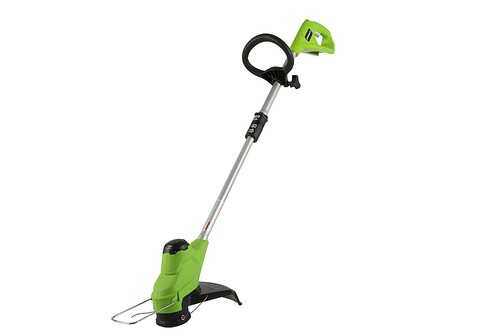 Rent to own Greenworks - 40-Volt 12" Cordless TORQDRIVE String Trimmer/Edger (2.0Ah Battery and Charger Included) - Black/Green