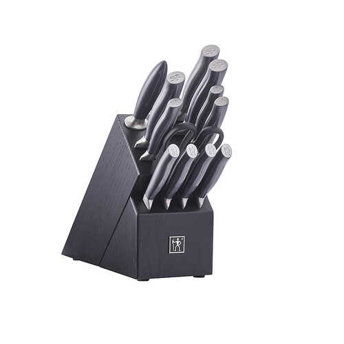 J.A. HENCKELS INTERNATIONAL - Henckels Graphite 13-pc Knife Block Set - Black