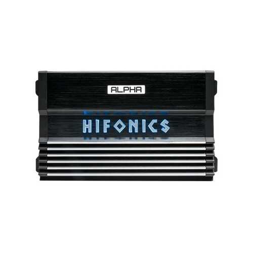Rent to own Hifonics - ALPHA 1200W Class D Digital Mono Amplifier with Variable Low-Pass Crossover - Black