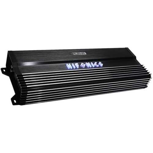 Rent to own Hifonics - ALPHA 3000W Class D Digital Mono Amplifier with Variable Low-Pass Crossover - Silver/Black