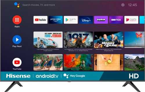 Hisense - 32" Class H55 Series LED HD Smart Android TV