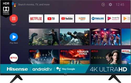 Buy Now Pay Later Hisense 65" LED 4K UHD Smart Android TV