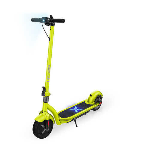 Hover-1 - Alpha Foldable Electric Scooter w/12 mi Max Operating Range & 17.4 mph Max Speed - Yellow