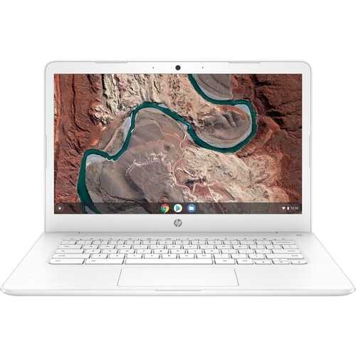 Rent to own HP - 14" Touch-Screen Chromebook - AMD A4-Series - 4GB Memory - AMD Radeon R4 - 32GB eMMC Flash Memory - Snow White