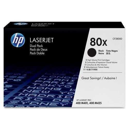 Rent to own HP - 80X 2-Pack High-Yield Toner Cartridges - Black