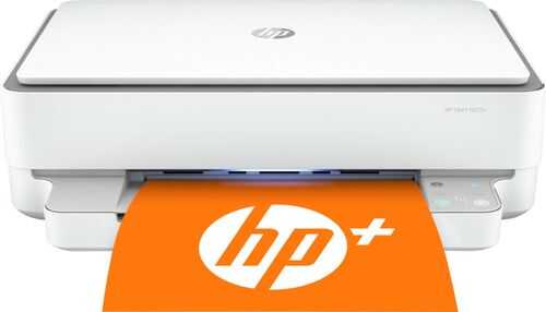 Rent to own HP - ENVY 6055e Wireless Inkjet Printer with 6 months of Instant Ink Included with HP+ - White