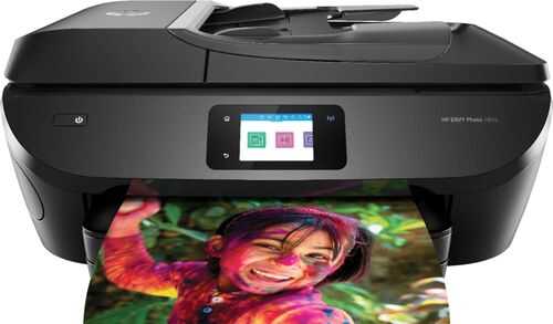 Rent to own HP - ENVY Photo 7855 Wireless All-In-One Instant Ink Ready Inkjet Printer - Black