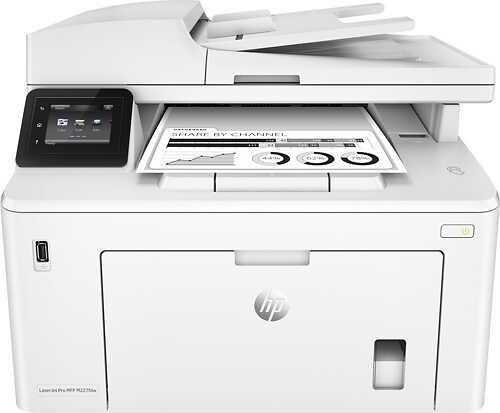 Rent to own HP - LaserJet Pro M227fdw Black-and-White All-In-One Laser Printer - White