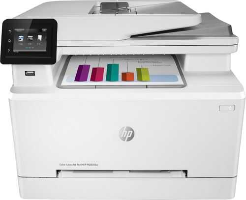 Rent to own HP - LaserJet Pro M283fdw Wireless Color All-In-One Laser Printer - White