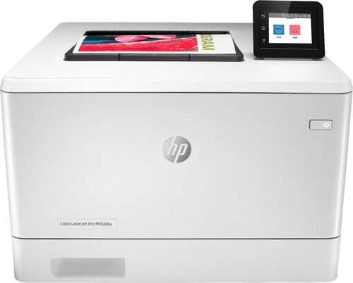 Rent to own HP - LaserJet Pro M454dw Wireless Color Laser Printer - White
