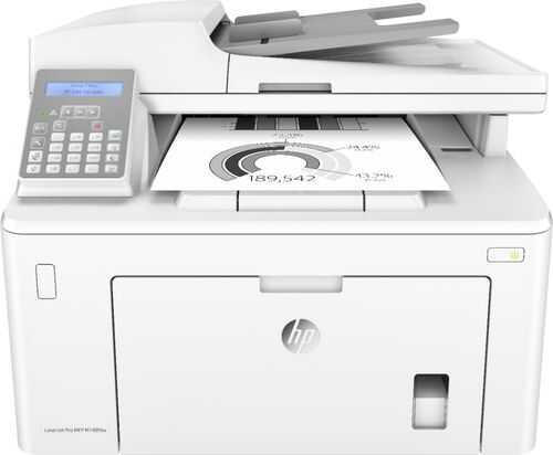 Rent to own HP - LaserJet Pro MFP M148FDW Wireless Black-and-White All-In-One Laser Printer - Off-White