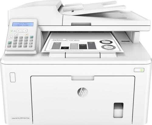 Rent to own HP - LaserJet Pro MFP M227fdn Black-and-White All-In-One Laser Printer - White