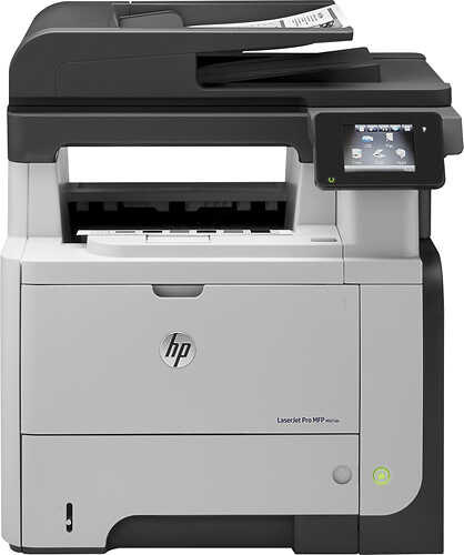 Rent to own HP - LaserJet Pro MFP M521dn All-in-One Laser Printer - Gray/Black