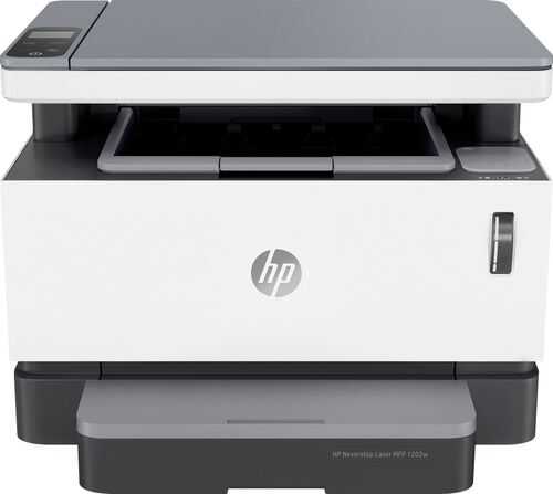 Rent to own HP - Neverstop MFP 1202w Wireless Black-And-White All-In-One Laser Printer - White