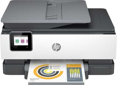 HP - OfficeJet Pro 8025e Wireless All-In-One Inkjet Printer with 6 months of Instant Ink Included with HP+ - White