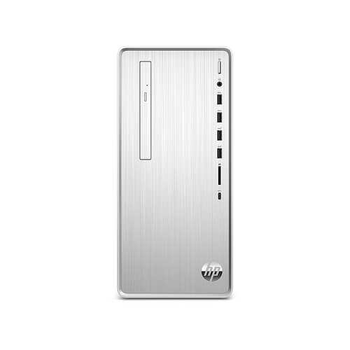 HP - Pavilion Desktop -AMD Ryzen 5 4600G - 12GB  - 512GB SSD - Natural Silver