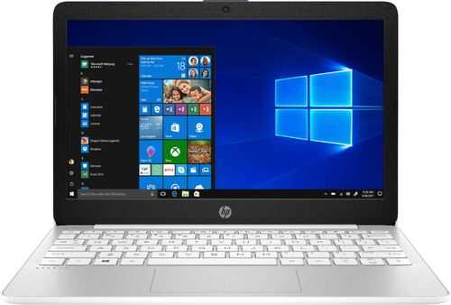 HP - Stream 11.6" Laptop - Intel Celeron - 4GB Memory - 64GB eMMC Flash Memory - Diamond White