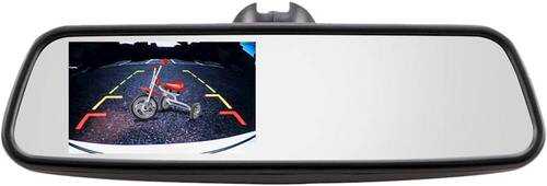 Rent to own iBEAM - 4.5" Replacement Rearview Mirror Monitor - Black