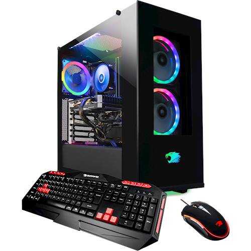 Rent to own iBUYPOWER - Element Gaming Desktop- Intel Core i7-9700F - 16GB Memory - NVIDIA GeForce GTX 1660 - 2TB Hard Drive + 240GB SSD - Black