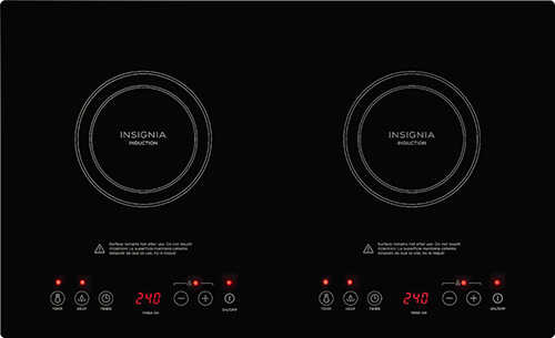 Rent to own Insignia™ - 24" Electric Induction Cooktop - Black