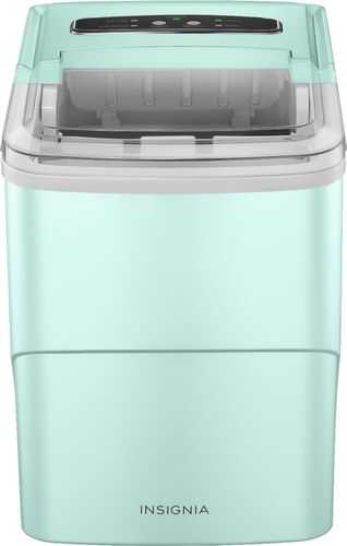 Insignia™ - 26 Lb. Portable Icemaker with Auto Shut-Off - Mint