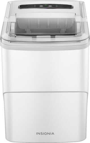 Insignia™ - 26 Lb. Portable Icemaker with Auto Shut-Off - White