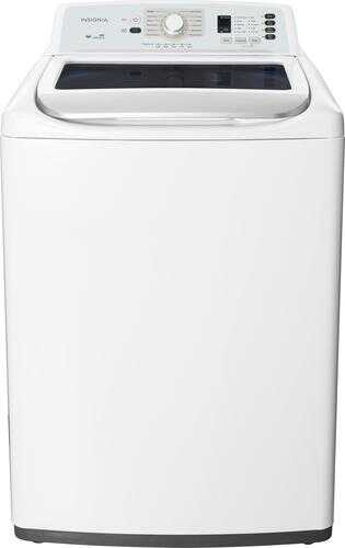 Insignia™ - 4.1 Cu. Ft. High Efficiency Top Load Washer - White