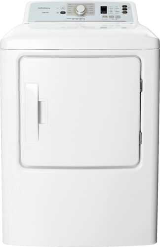 Rent To Own - Insignia™ - 6.7 Cu. Ft. Gas Dryer - White