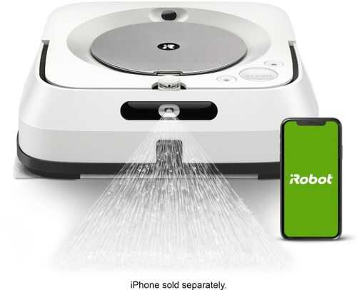 Lease-to-own iRobot Braava Jet m6 Wi-Fi Connected Robot Mop