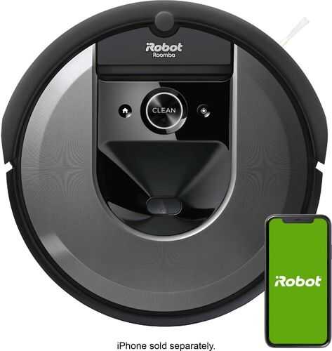 Rent to Buy iRobot Roomba i7 Wi-Fi Connected Robot Vacuum in Charcoal