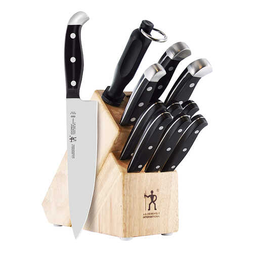 J.A. HENCKELS INTERNATIONAL - Henckels Statement 12-pc Knife Block Set - Natural