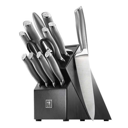 J.A. HENCKELS INTERNATIONAL - Henckels Modernist 13-pc Knife Block Set - Black