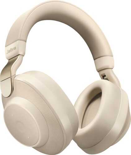 Rent to own Jabra - Elite 85h Wireless Noise Cancelling Over-the-Ear Headphones - Gold Beige
