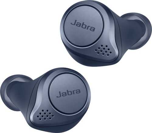 Jabra - Elite Active 75t True Wireless Active Noise Cancelling In-Ear Headphones - Navy