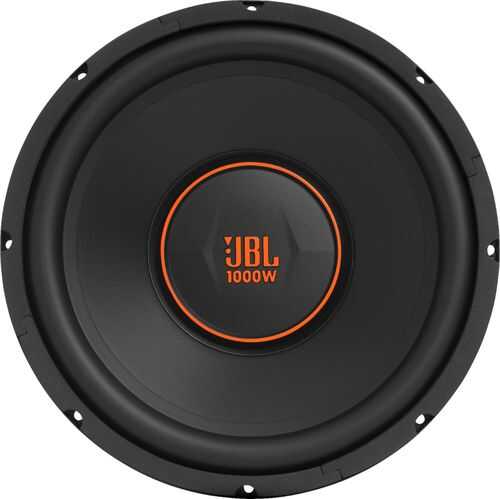Rent to own JBL - GX Series 12" Single-Voice-Coil 4-Ohm Subwoofer - Black
