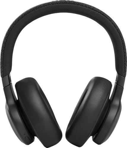 JBL - Live 660NC Wireless Noise Cancelling Headphones - Black - Black
