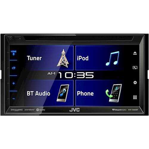Rent to own JVC - 6.2" - Built-In Bluetooth - In-Dash CD/DVD Receiver - Black
