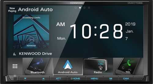 Rent to own Kenwood - 7" - Android Auto/Apple® CarPlay™ - Built-in Bluetooth - In-Dash Digital Media Receiver - Black
