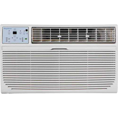 Keystone - 700 Sq. Ft. Through-the-Wall Air Conditioner and 700 Sq. Ft. Heater - White