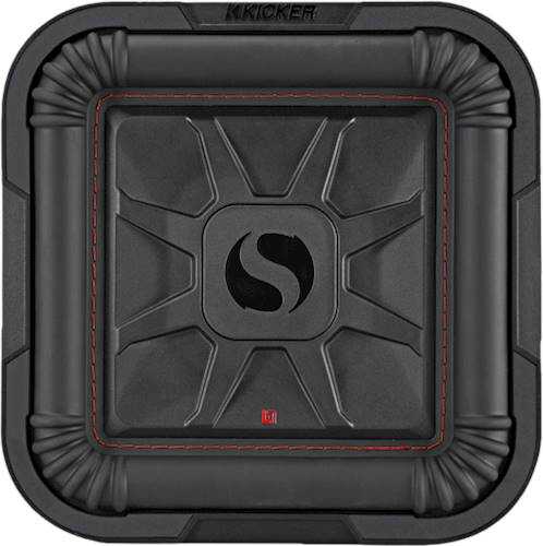 KICKER - Solo-Baric L7T 10" Dual-Voice-Coil 4-Ohm Subwoofer - Black